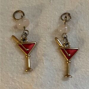 Martini Glass Fashion Charms/Pendants